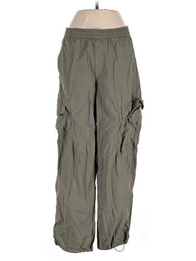 Pre-owned Uniqlo Cargo Pants In Green