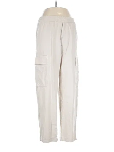 Pre-owned Uniqlo Cargo Pants In Ivory
