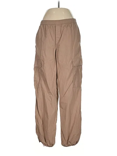 Pre-owned Uniqlo Cargo Pants In Tan