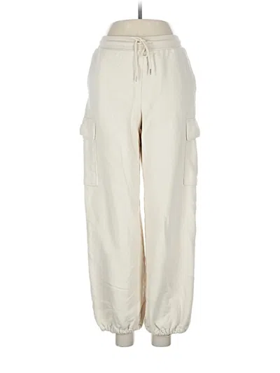 Pre-owned Uniqlo Cargo Pants In White