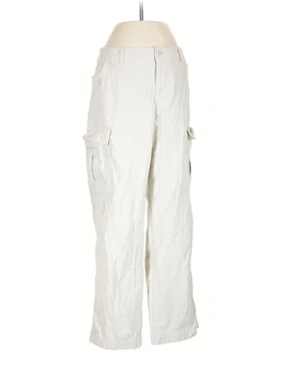 Pre-owned Uniqlo Cargo Pants In White