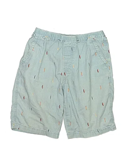 Pre-owned Uniqlo Kids' Cargo Shorts In Blue