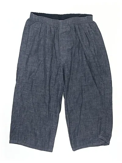 Pre-owned Uniqlo Kids' Cargo Shorts In Blue