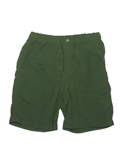 Pre-owned Uniqlo Kids' Cargo Shorts In Green