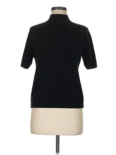Pre-owned Uniqlo Cashmere Pullover Sweater In Black