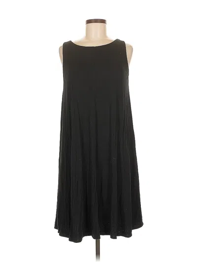 Pre-owned Uniqlo Casual Dress In Black