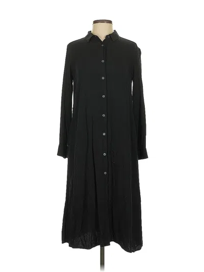 Pre-owned Uniqlo Casual Dress In Black