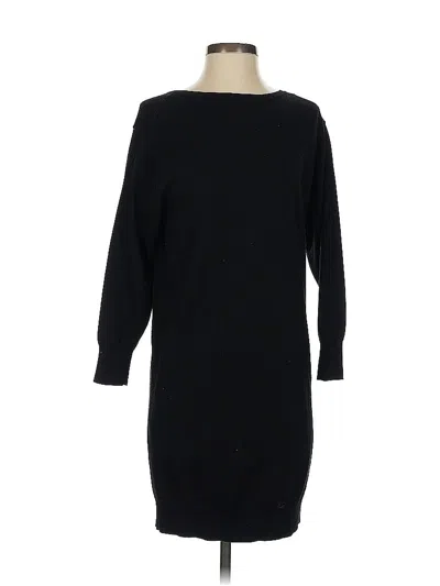 Pre-owned Uniqlo Casual Dress In Black