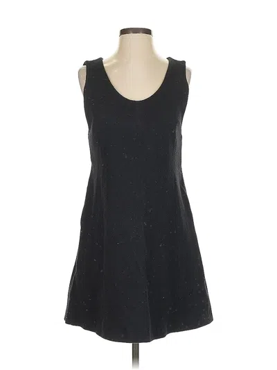 Pre-owned Uniqlo Casual Dress In Black