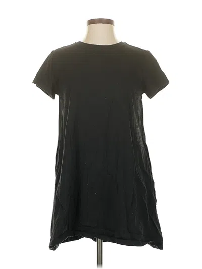 Pre-owned Uniqlo Casual Dress In Black