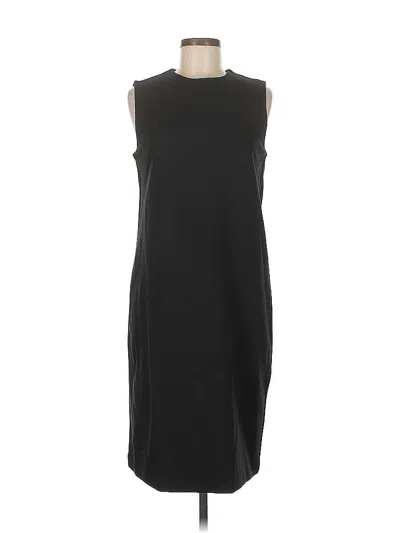 Pre-owned Uniqlo Casual Dress In Black