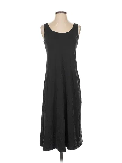 Pre-owned Uniqlo Casual Dress In Black