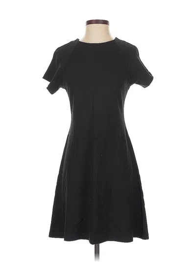 Pre-owned Uniqlo Casual Dress In Black