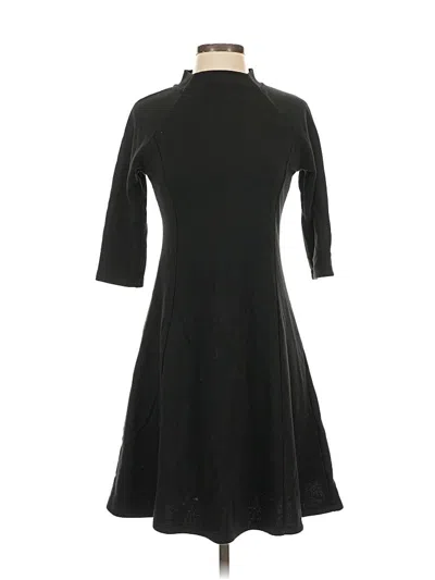 Pre-owned Uniqlo Casual Dress In Black