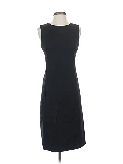 Pre-owned Uniqlo Casual Dress In Black