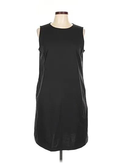 Pre-owned Uniqlo Casual Dress In Black