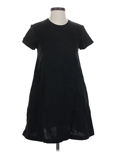 Pre-owned Uniqlo Casual Dress In Black