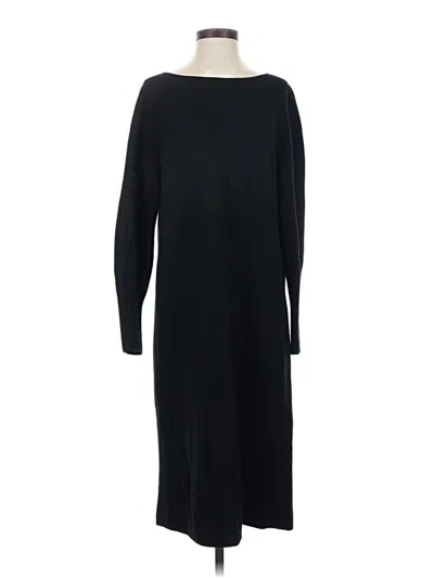 Pre-owned Uniqlo Casual Dress In Black
