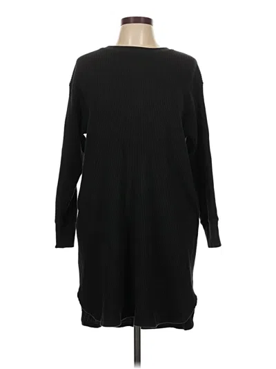 Pre-owned Uniqlo Casual Dress In Black