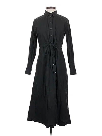 Pre-owned Uniqlo Casual Dress In Black