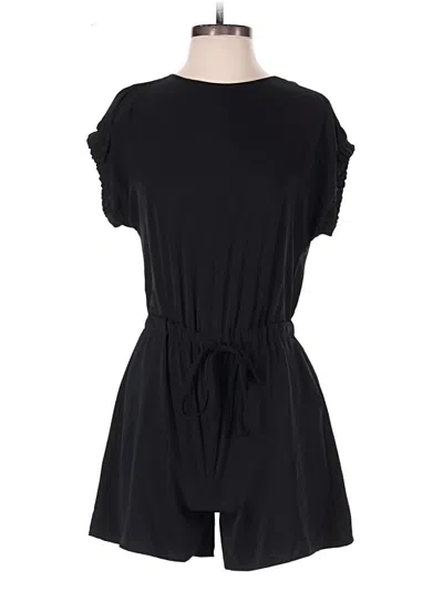 Pre-owned Uniqlo Casual Dress In Black