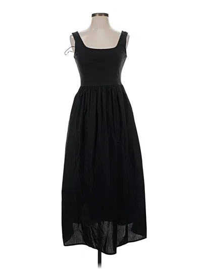 Pre-owned Uniqlo Casual Dress In Black