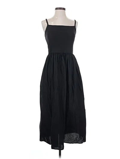 Pre-owned Uniqlo Casual Dress In Black