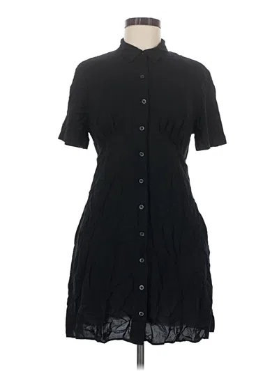 Pre-owned Uniqlo Casual Dress In Black