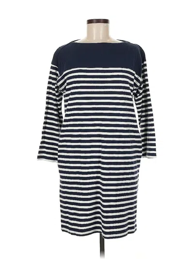 Pre-owned Uniqlo Casual Dress In Blue