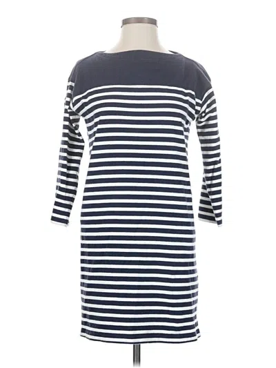 Pre-owned Uniqlo Casual Dress In Blue