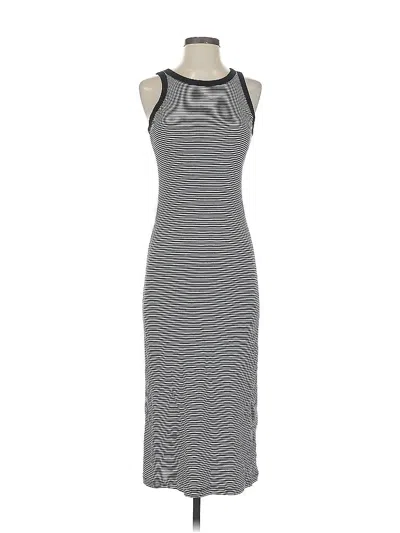 Pre-owned Uniqlo Casual Dress In Gray