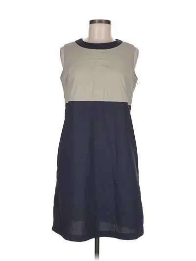 Pre-owned Uniqlo Casual Dress In Gray