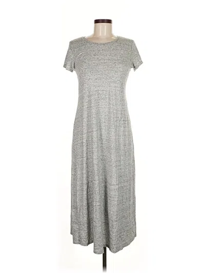 Pre-owned Uniqlo Casual Dress In Gray