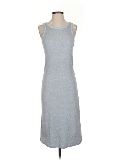Pre-owned Uniqlo Casual Dress In Gray