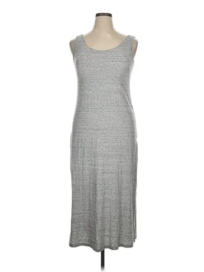 Pre-owned Uniqlo Casual Dress In Gray