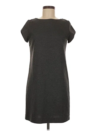 Pre-owned Uniqlo Casual Dress In Gray
