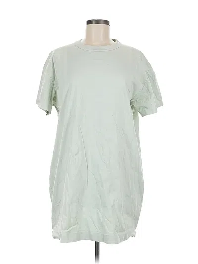 Pre-owned Uniqlo Casual Dress In Green
