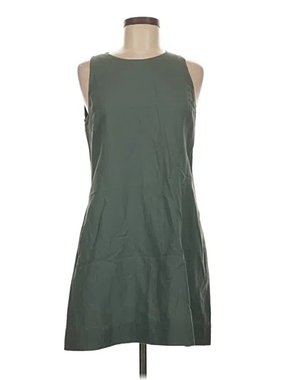 Pre-owned Uniqlo Casual Dress In Green