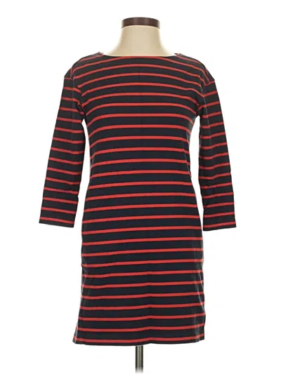 Pre-owned Uniqlo Casual Dress In Orange