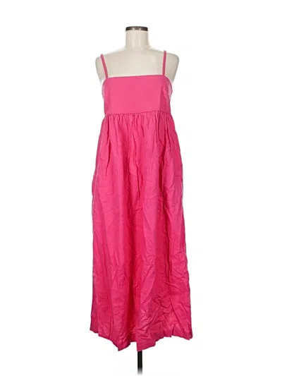 Pre-owned Uniqlo Casual Dress In Pink