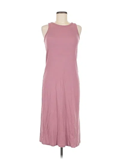 Pre-owned Uniqlo Casual Dress In Pink