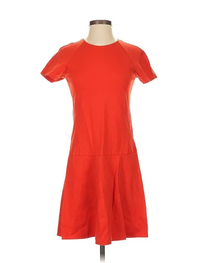 Pre-owned Uniqlo Casual Dress In Red
