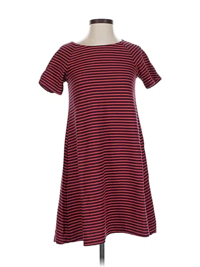 Pre-owned Uniqlo Casual Dress In Red