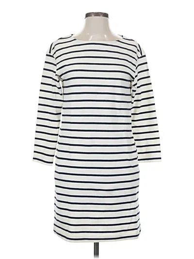 Pre-owned Uniqlo Casual Dress In White