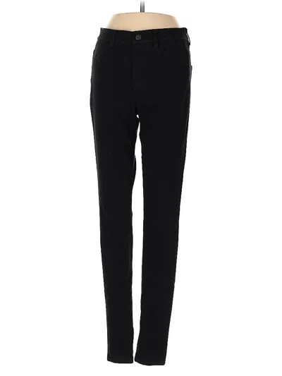 Pre-owned Uniqlo Casual Pants In Black