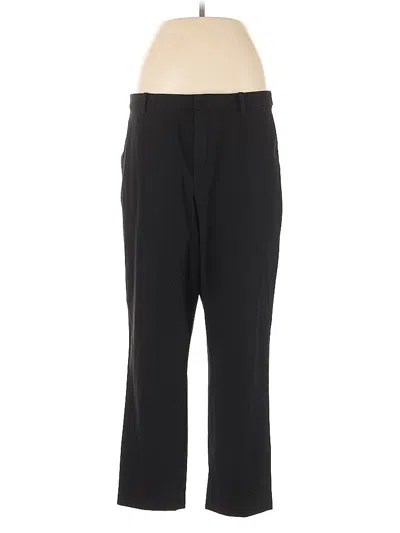 Pre-owned Uniqlo Casual Pants In Black