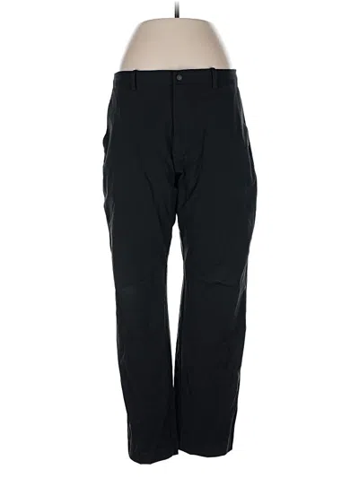 Pre-owned Uniqlo Casual Pants In Black