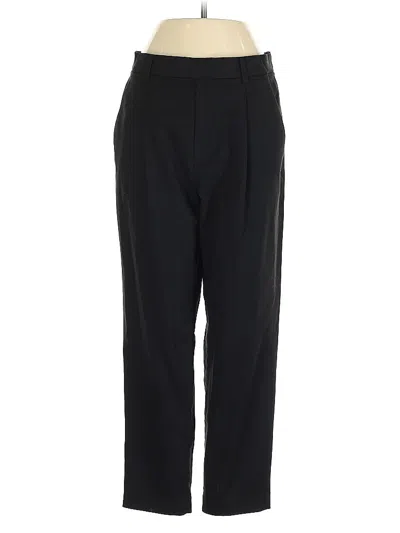 Pre-owned Uniqlo Casual Pants In Black