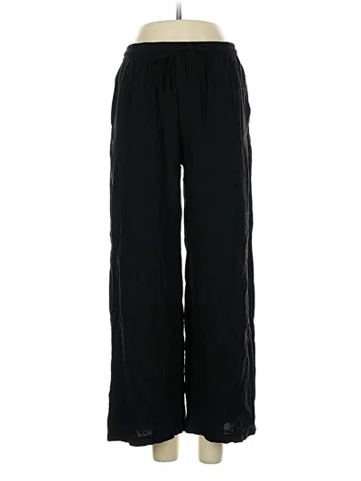 Pre-owned Uniqlo Casual Pants In Black