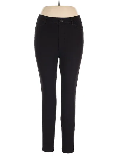 Pre-owned Uniqlo Casual Pants In Black